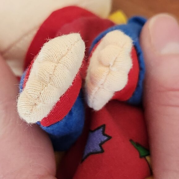 Vintage, 8 inch, Caillou, Doll With Small Backpack Book Attached, Rare, Baby Toy - Picture 7 of 12